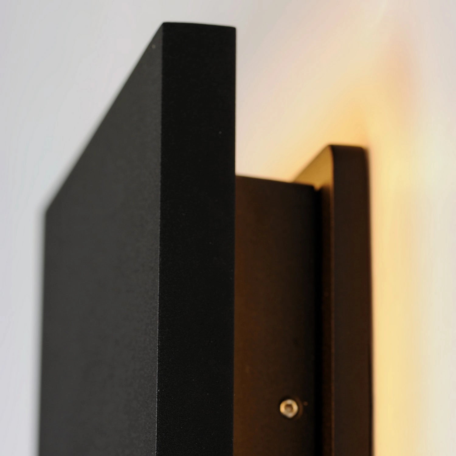 Alumilux Tau LED Outdoor Wall Sconce Black