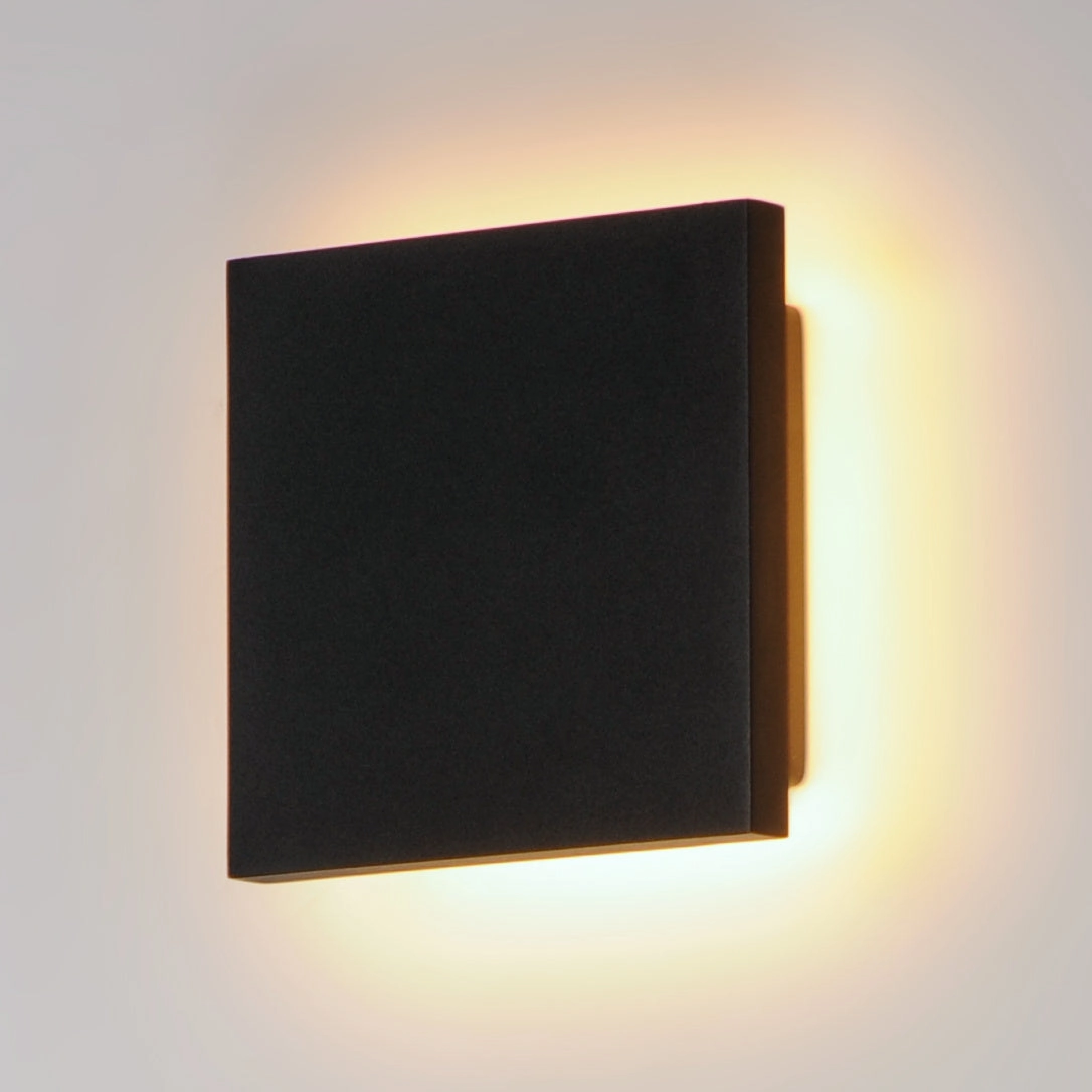 Alumilux Tau LED Outdoor Wall Sconce Black
