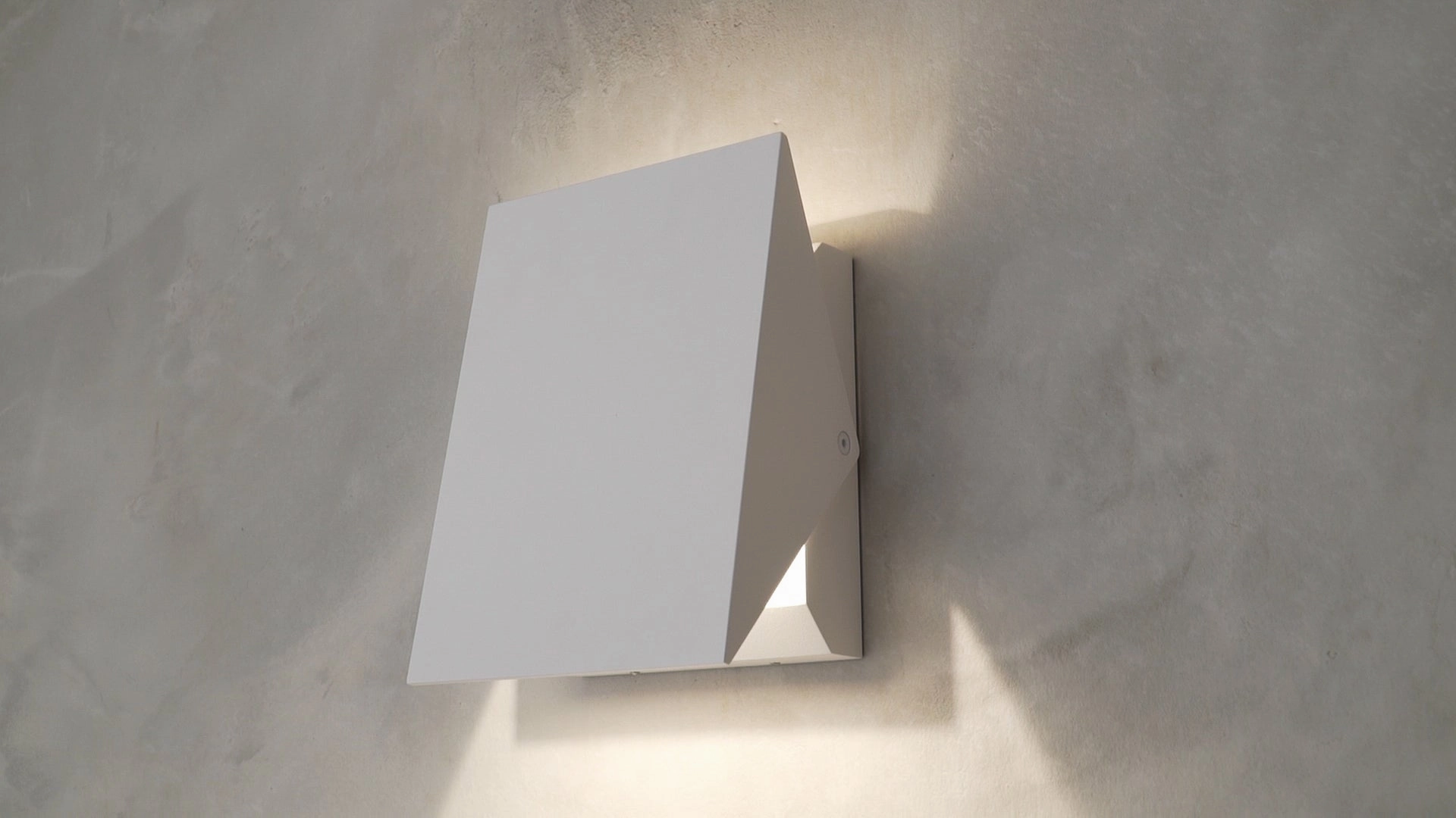 Alumilux Tilt LED Outdoor Wall Sconce White