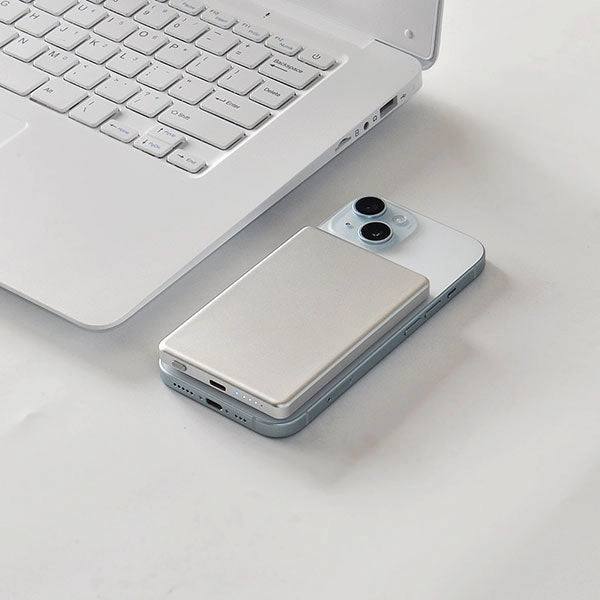 Aluslim 5000Mah Slim Magsafe Powerbank - Engraved Shop the Savings Now Shop Hot Picks