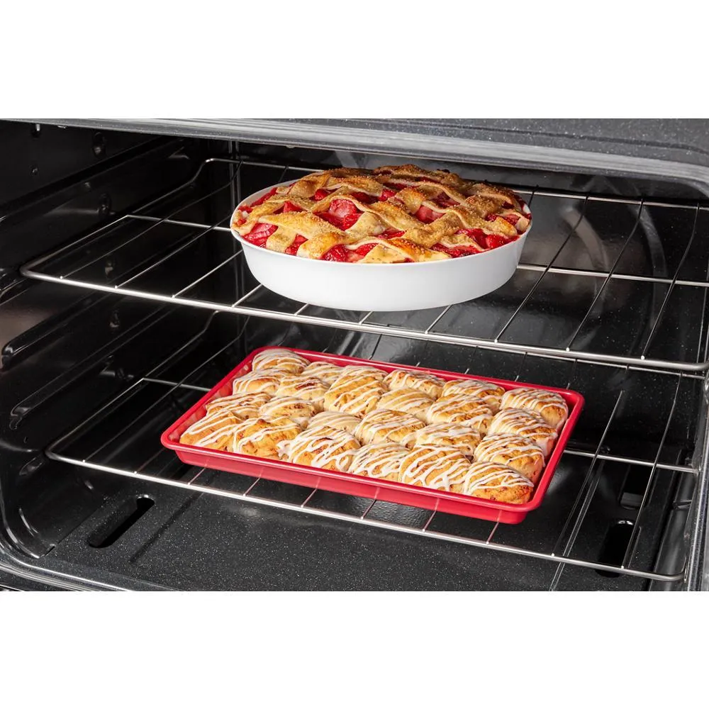 Amana AGR4203MNB Amana? 30-Inch Gas Range With Easy-Clean Glass Door