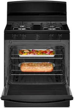 Amana AGR4203MNB Amana? 30-Inch Gas Range With Easy-Clean Glass Door