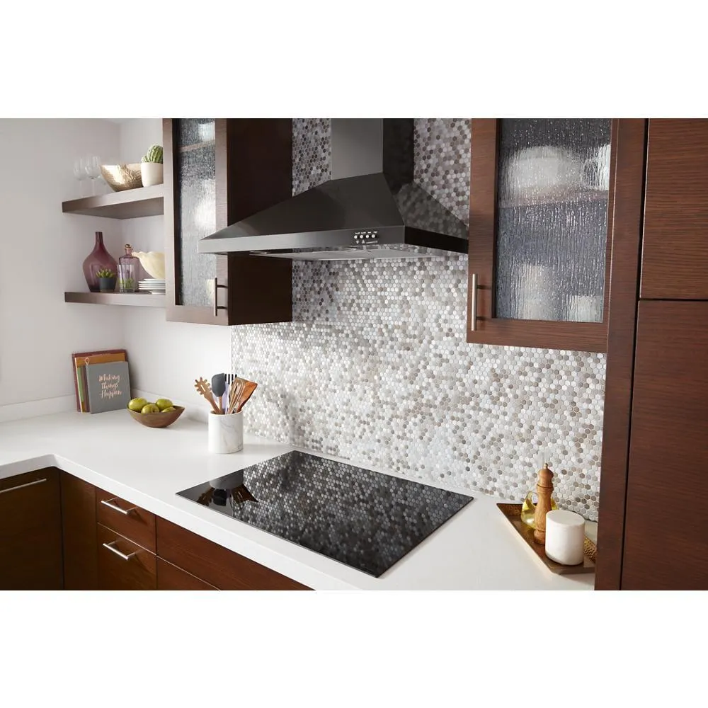Amana WVW53UC0HV 30" Contemporary Black Stainless Wall Mount Range Hood