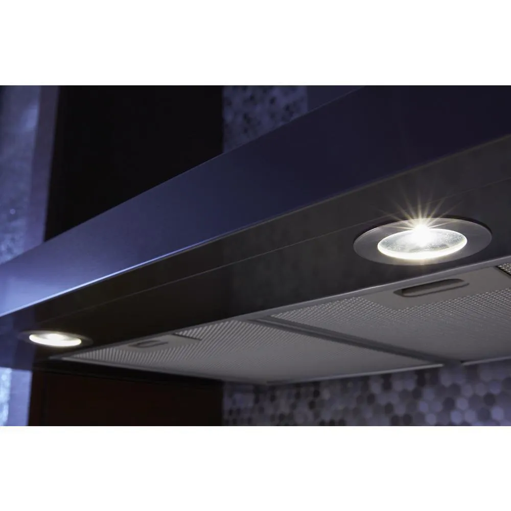 Amana WVW53UC0HV 30" Contemporary Black Stainless Wall Mount Range Hood