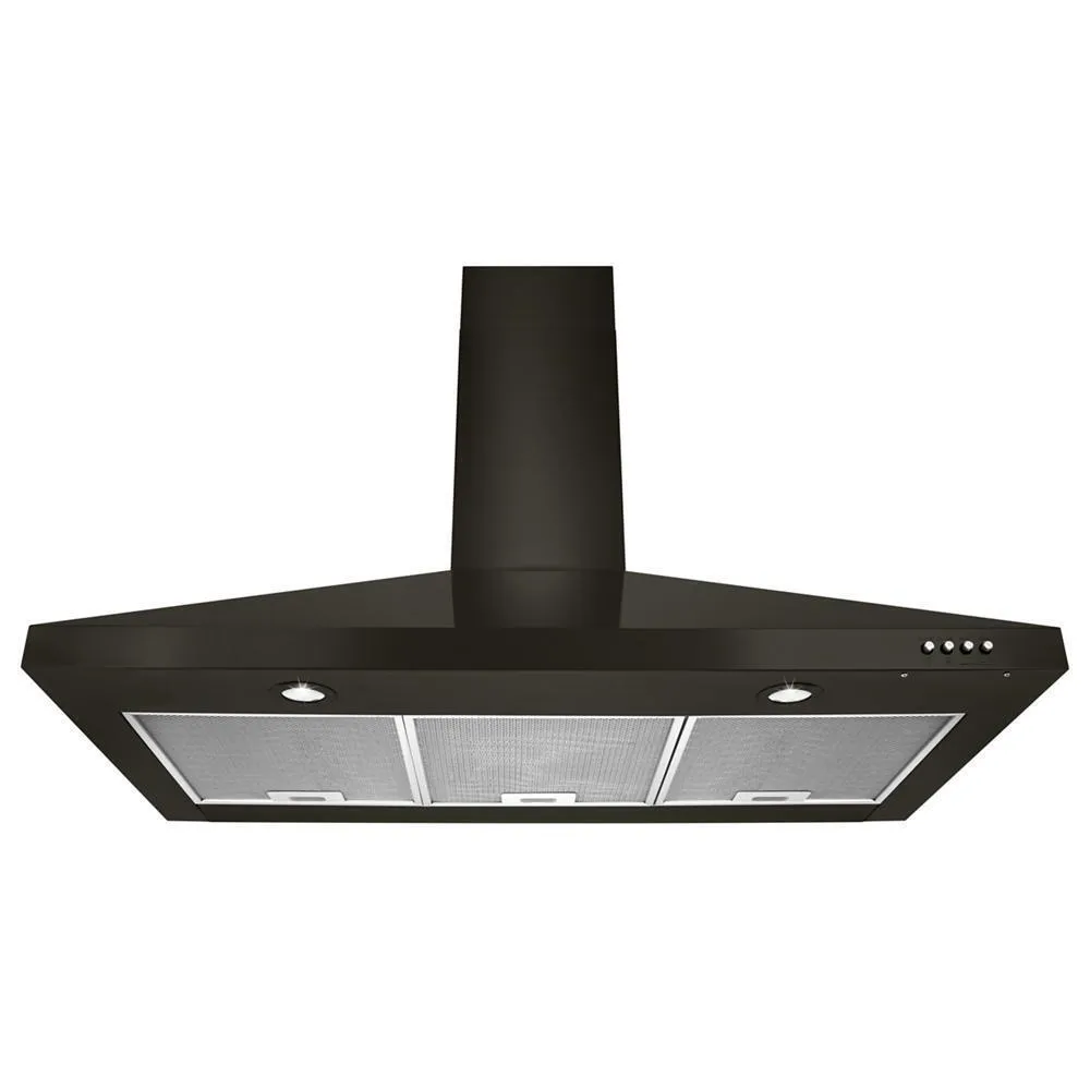 Amana WVW53UC0HV 30" Contemporary Black Stainless Wall Mount Range Hood