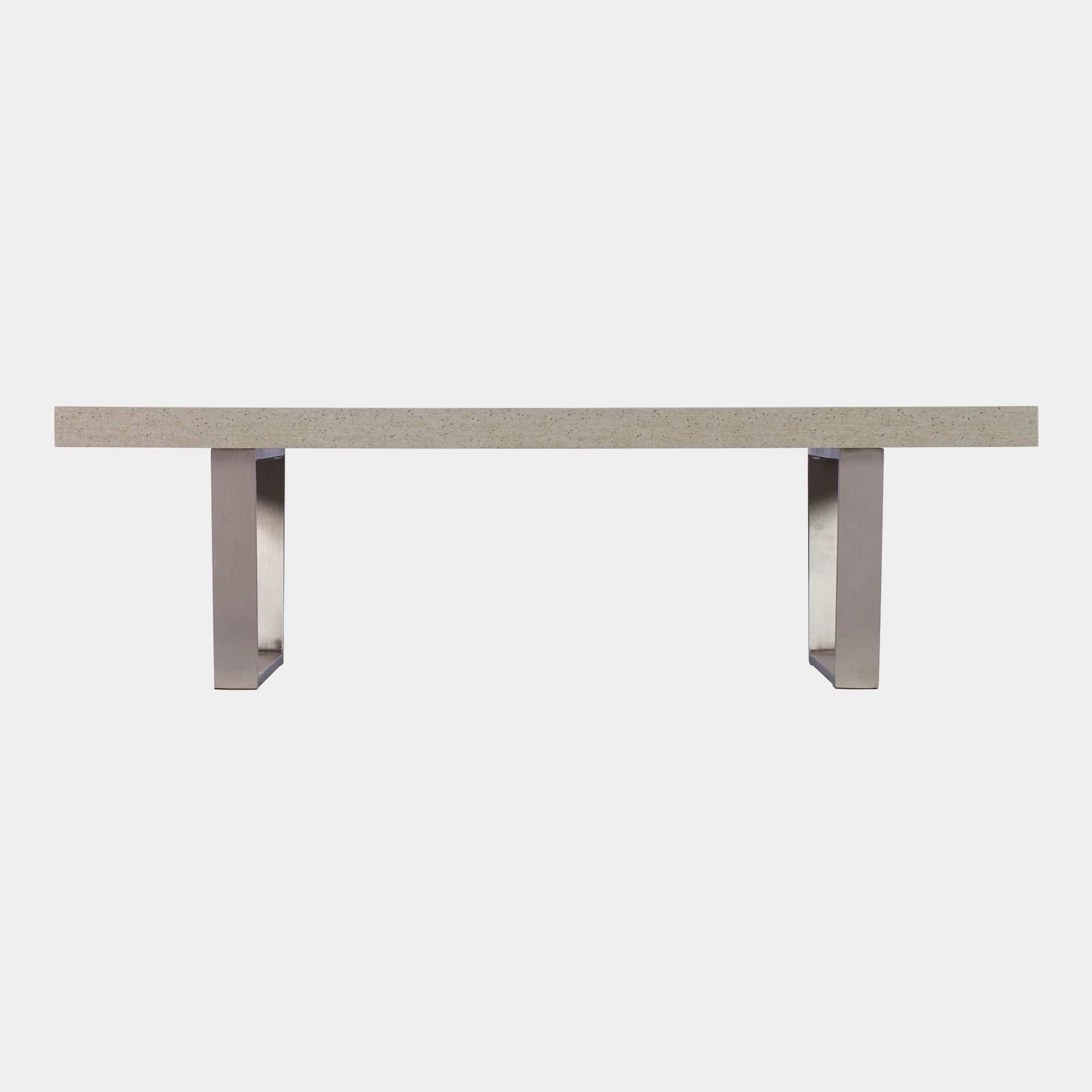Amarna - Coffee Table In Concrete Effectoutdoor coffee table for patio or lounge