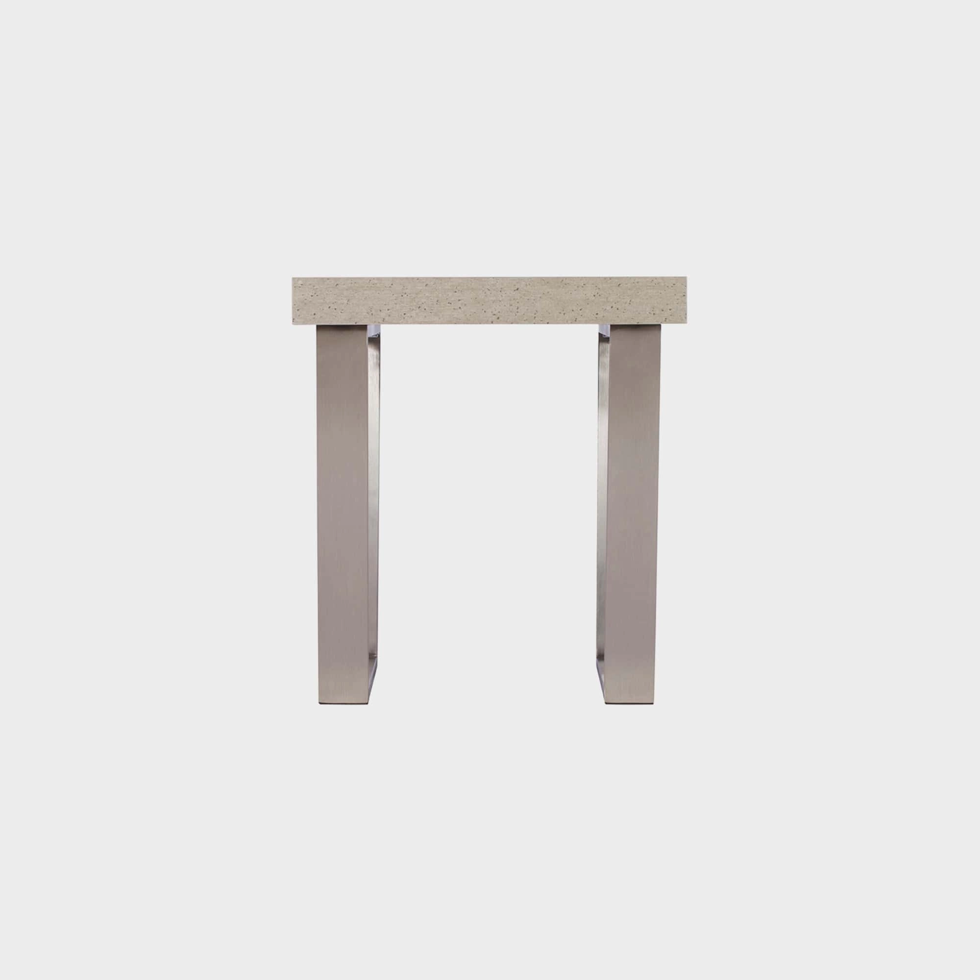 Amarna - Lamp Table In Concrete Effectoutdoor side table for patio furniture