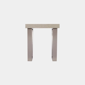 Amarna - Lamp Table In Concrete Effectoutdoor side table for patio furniture