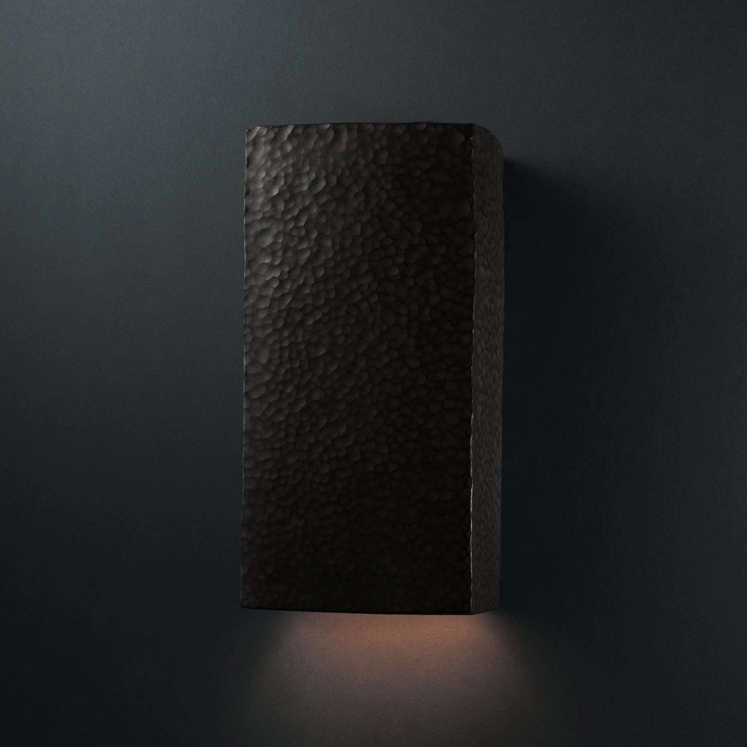Ambiance Lantern Hammered IronOutdoor wall sconces with motion sensor