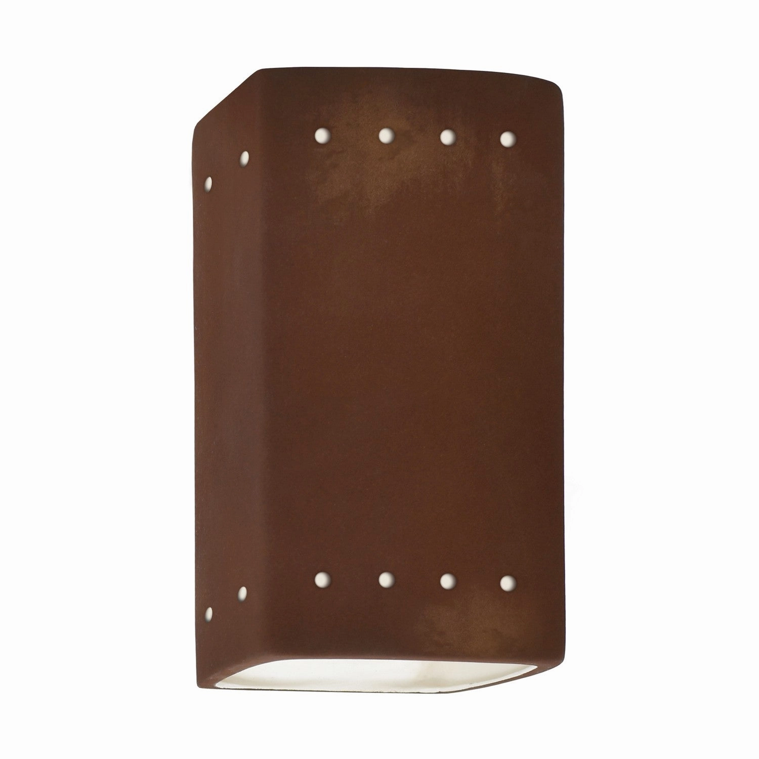 Ambiance Lantern Real RustOutdoor wall sconces with motion sensor