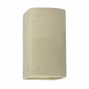 Ambiance Lantern Vanilla (Gloss)Outdoor wall sconces with motion sensor
