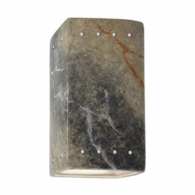 Ambiance LED Lantern Slate MarbleOutdoor wall sconces with motion sensor