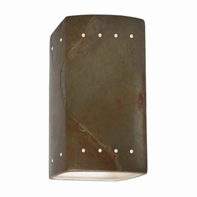 Ambiance LED Lantern Tierra Red SlateOutdoor wall sconces with motion sensor