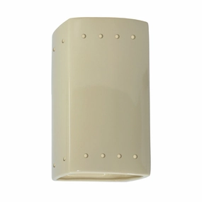 Ambiance LED Lantern Vanilla (Gloss)Outdoor wall sconces with motion sensor