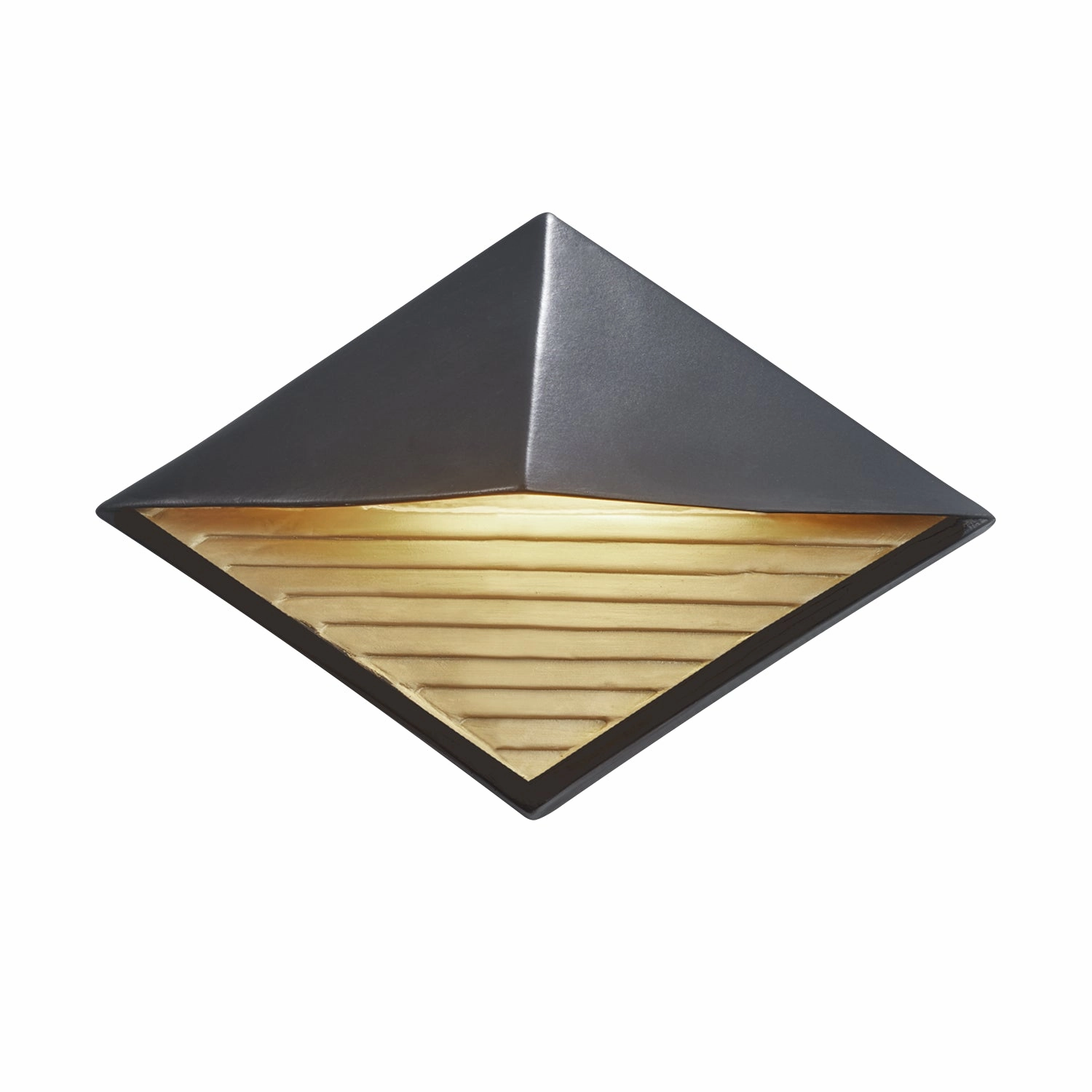 Ambiance LED Wall Sconce Carbon Matte Black w/Champagne GoldOutdoor wall sconces with motion sensor