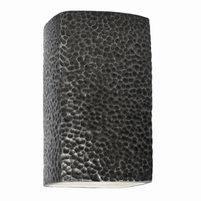 Ambiance LED Wall Sconce Hammered PewterOutdoor wall sconces with motion sensor