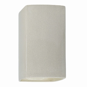 Ambiance LED Wall Sconce White CrackleOutdoor wall sconces with motion sensor