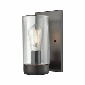 Ambler One Light Outdoor Wall Sconce Oil Rubbed BronzeOutdoor wall sconces with motion sensor