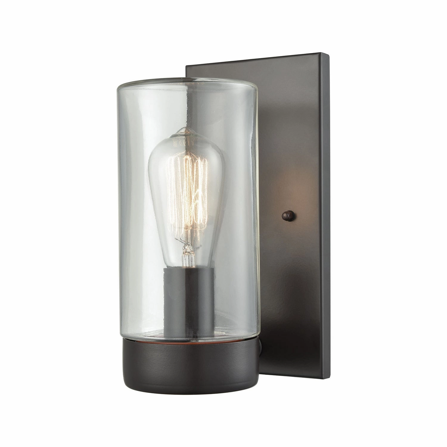 Ambler One Light Outdoor Wall Sconce Oil Rubbed BronzeOutdoor wall sconces with motion sensor