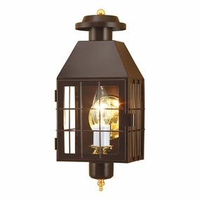 American Heritage One Light Outdoor Wall Sconce BronzeOutdoor wall sconces with motion sensor