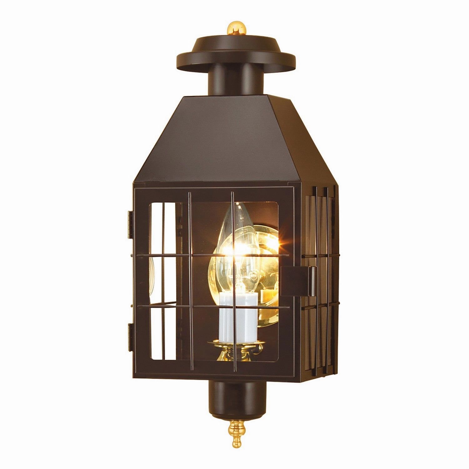 American Heritage One Light Outdoor Wall Sconce BronzeOutdoor wall sconces with motion sensor