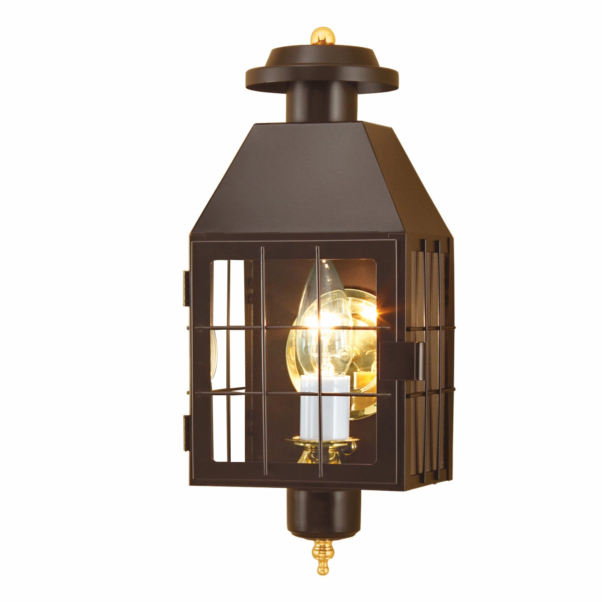 American Heritage One Light Wall Mount BronzeOutdoor wall sconces with motion sensor