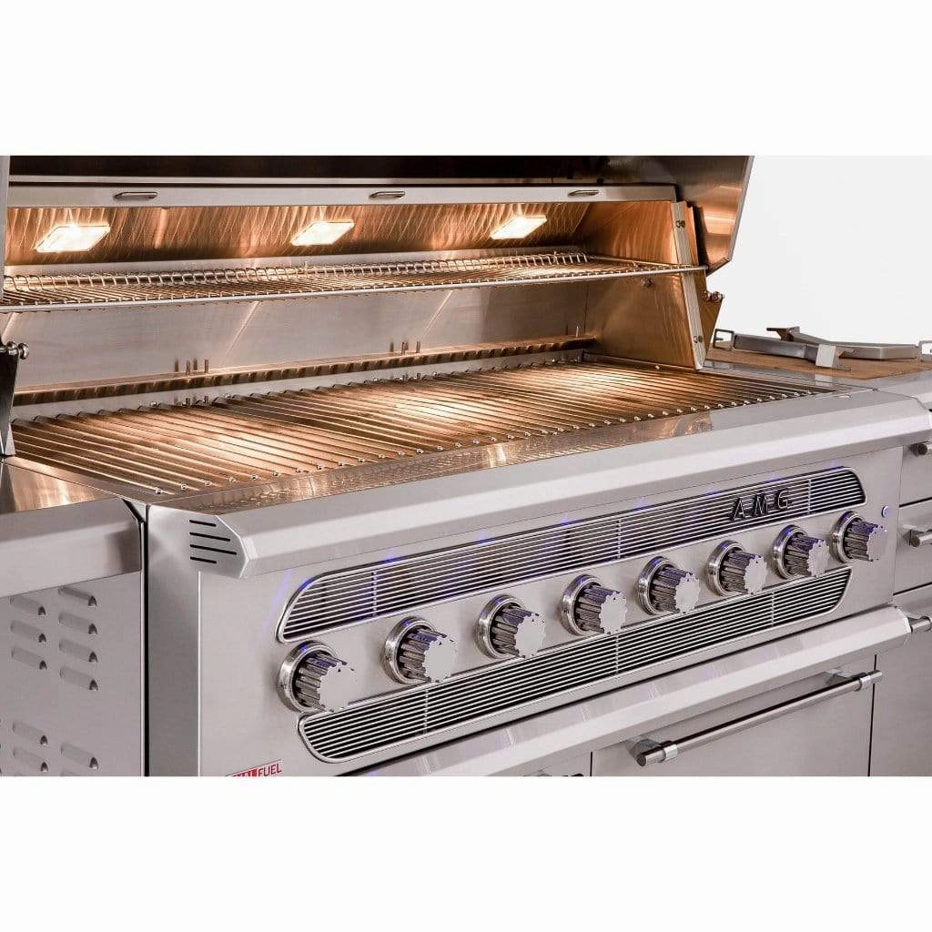 American Made Grills AMG Muscle 54" Hybrid Built-in Gas Grill MUS54