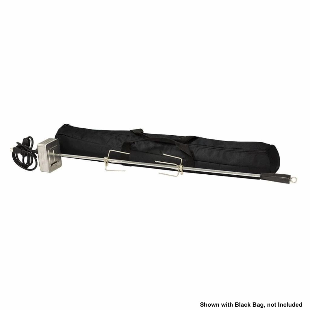 American Made Grills Rotisserie Kit for 30-inch Estate Grills - ROTKIT-EST30Stainless steel BBQ tool set