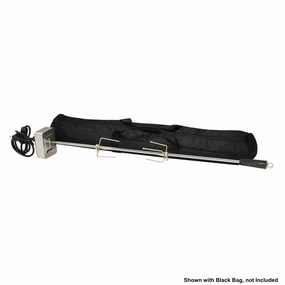American Made Grills Rotisserie Kit for 36-inch Atlas Grills - ROTKIT-ATS36Stainless steel BBQ tool set