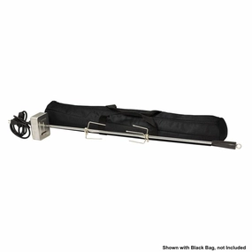 American Made Grills Rotisserie Kit for 42-inch Estate Grills - ROTKIT-EST42Stainless steel BBQ tool set