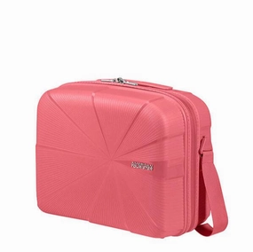 American Tourister Starvibe Beauty Case | Sun Kissed Coral Trending Now Discount Clearance Blowout