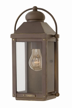 Anchorage LED Wall Mount Light Oiled BronzeOutdoor wall sconces with motion sensor