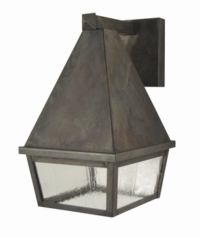 Anfield One Light Wall Mount Mission BrownOutdoor wall sconces with motion sensor