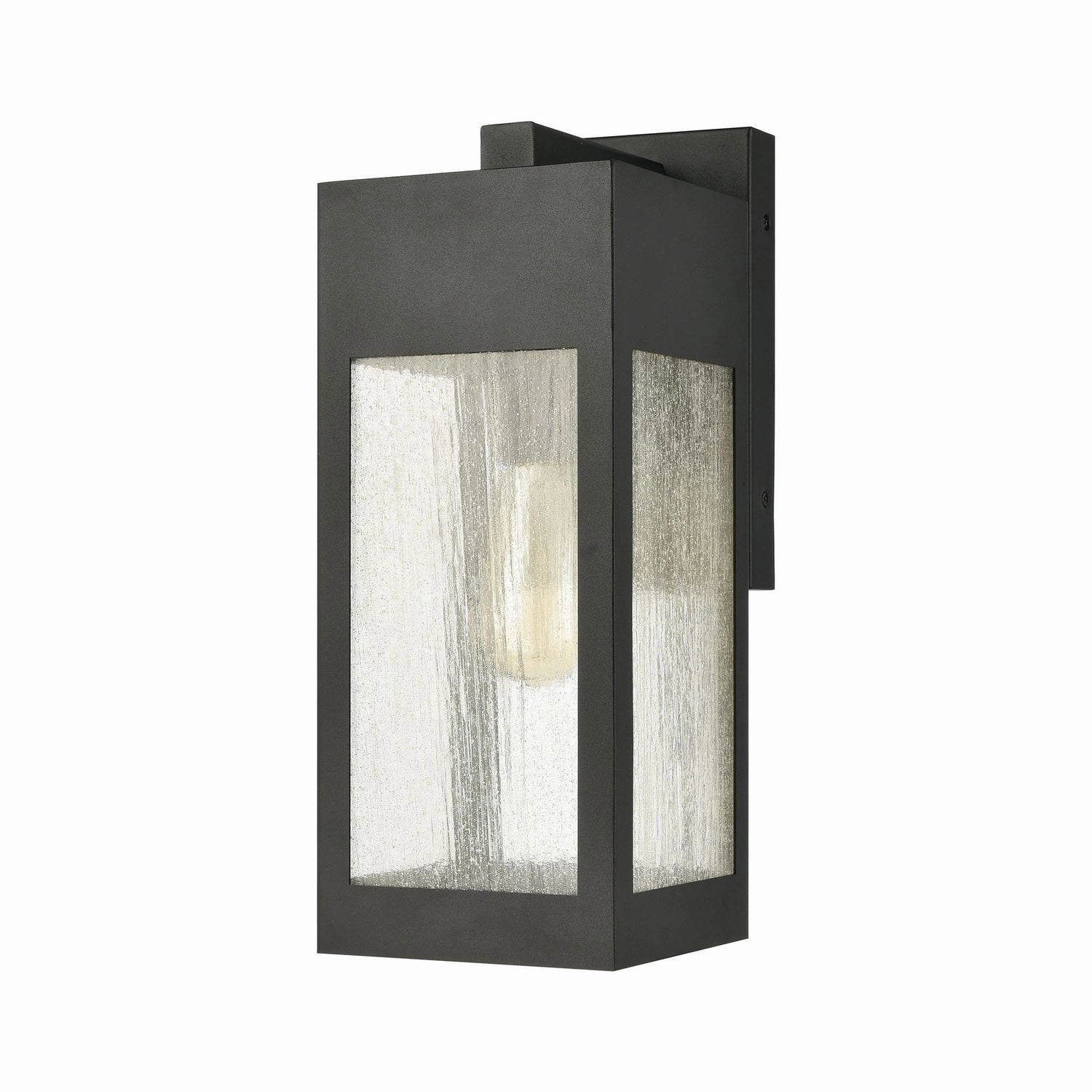 Angus One Light Outdoor Wall Sconce Charcoal