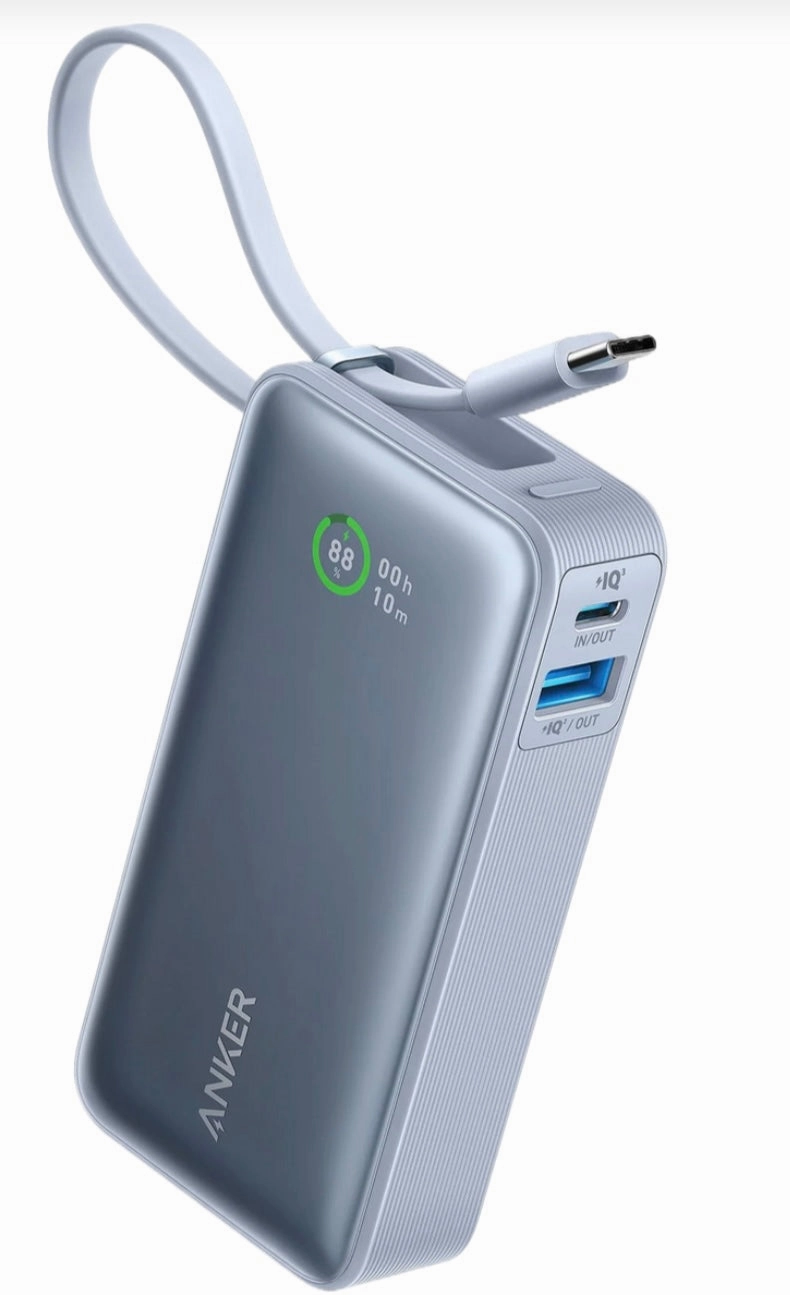 Dont Wait Save Today Today Only Steal Anker Nano 10,000Mah Power Bank (30W)Built-In Usb-C Cable
