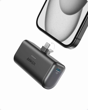 Anker Nano Power Bank (22.5W Built-In Usb-C Connector) - Black Stone Clearance Alert Now