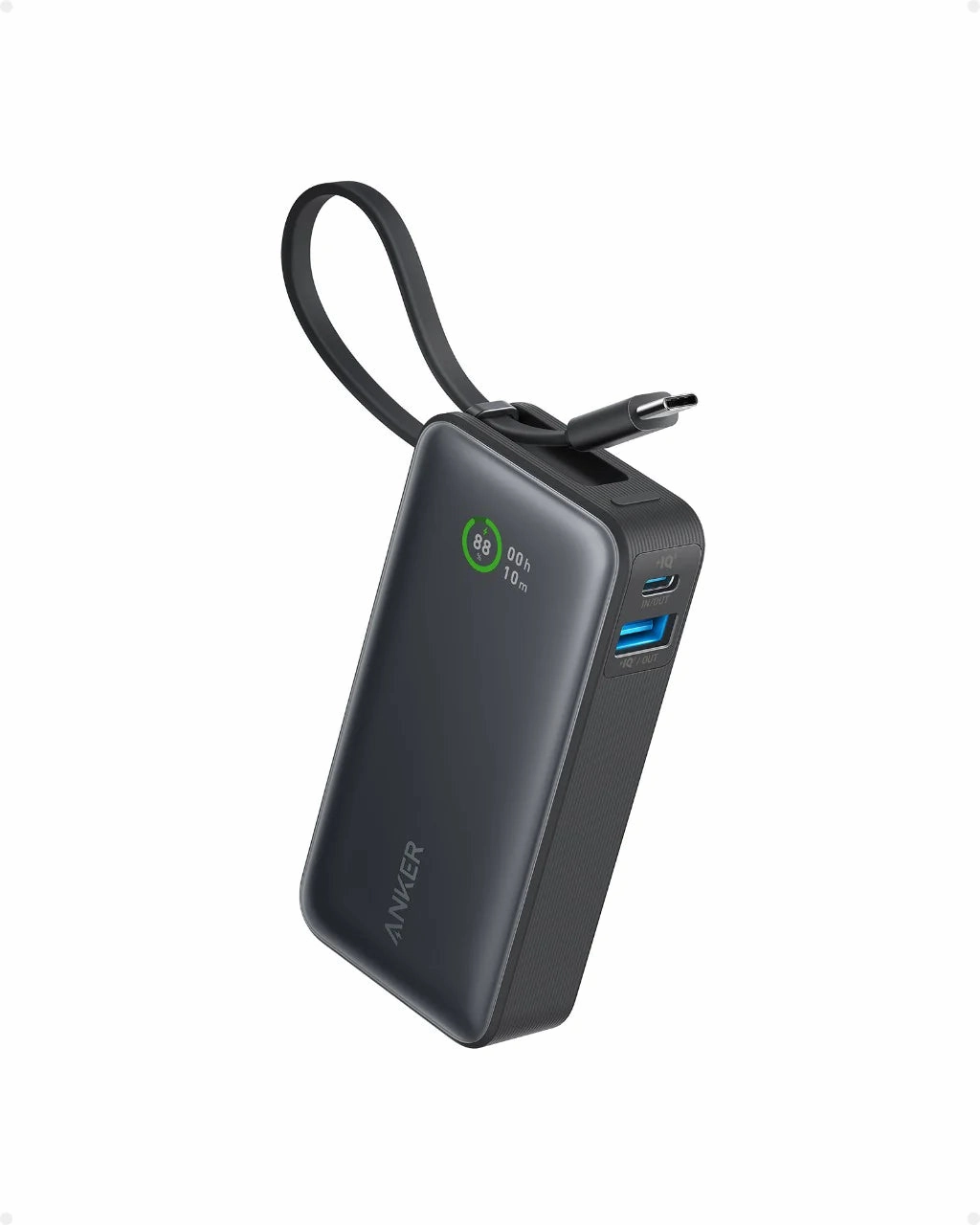 Anker Nano Power Bank (30W Built-In Usb-C Cable) Surprise Offer Now