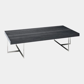 Antibes - Rectangular Coffee Table In Grey Koto High Glossoutdoor coffee table for patio or lounge