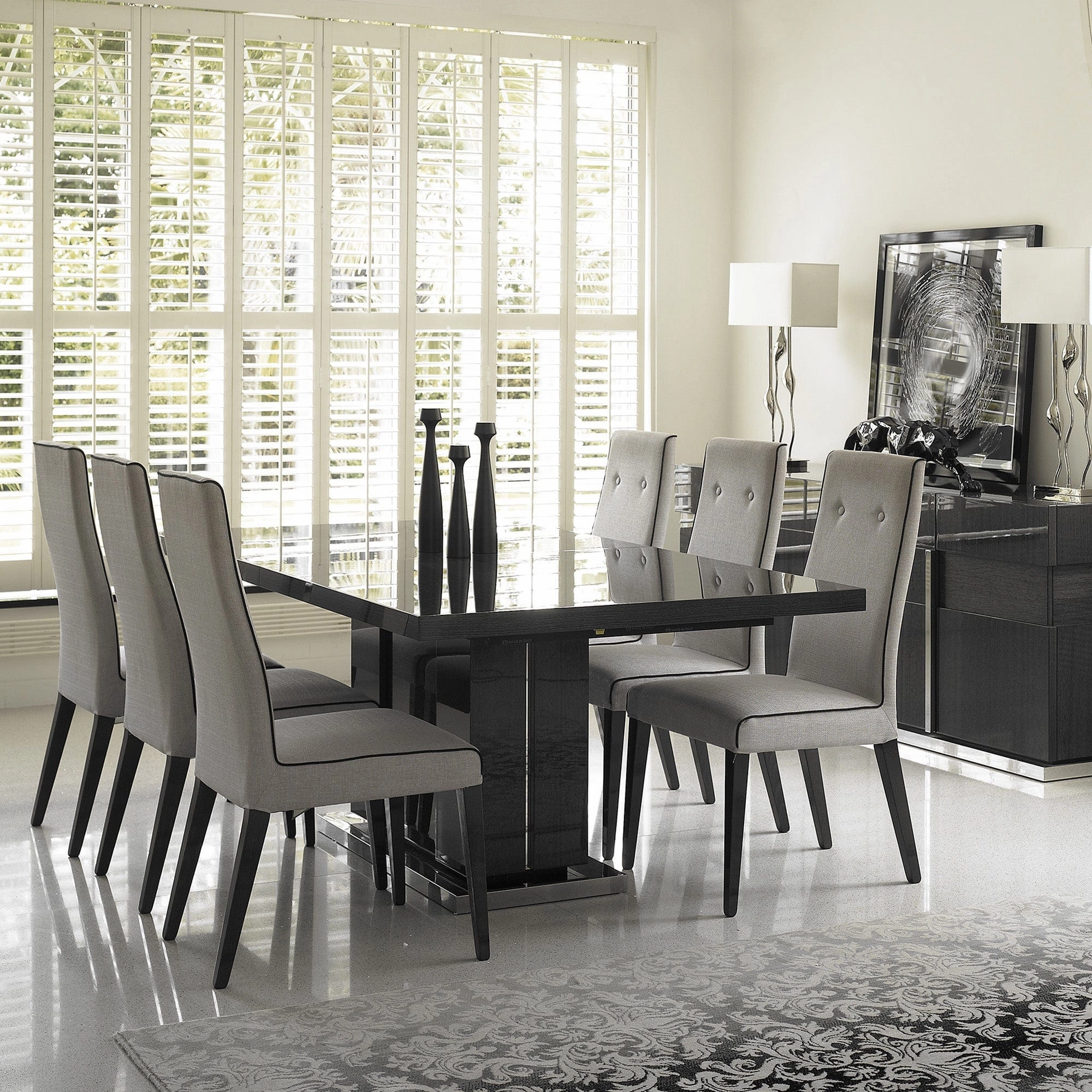 Antibes - Rectangular Coffee Table In Grey Koto High Gloss