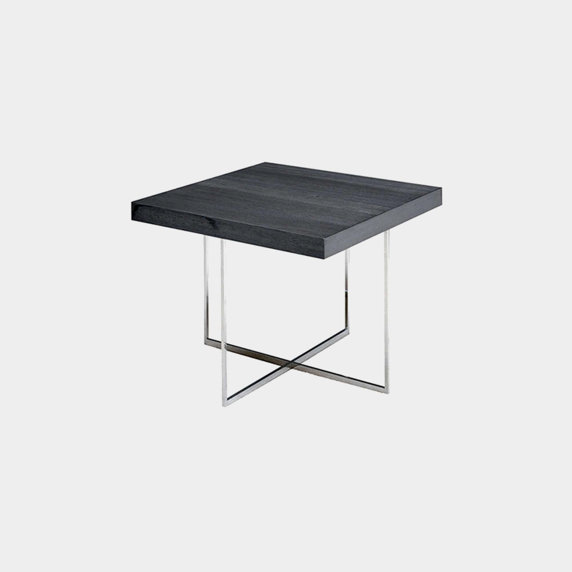 Antibes - Square End Table In Grey Koto High Glossoutdoor side table for patio furniture