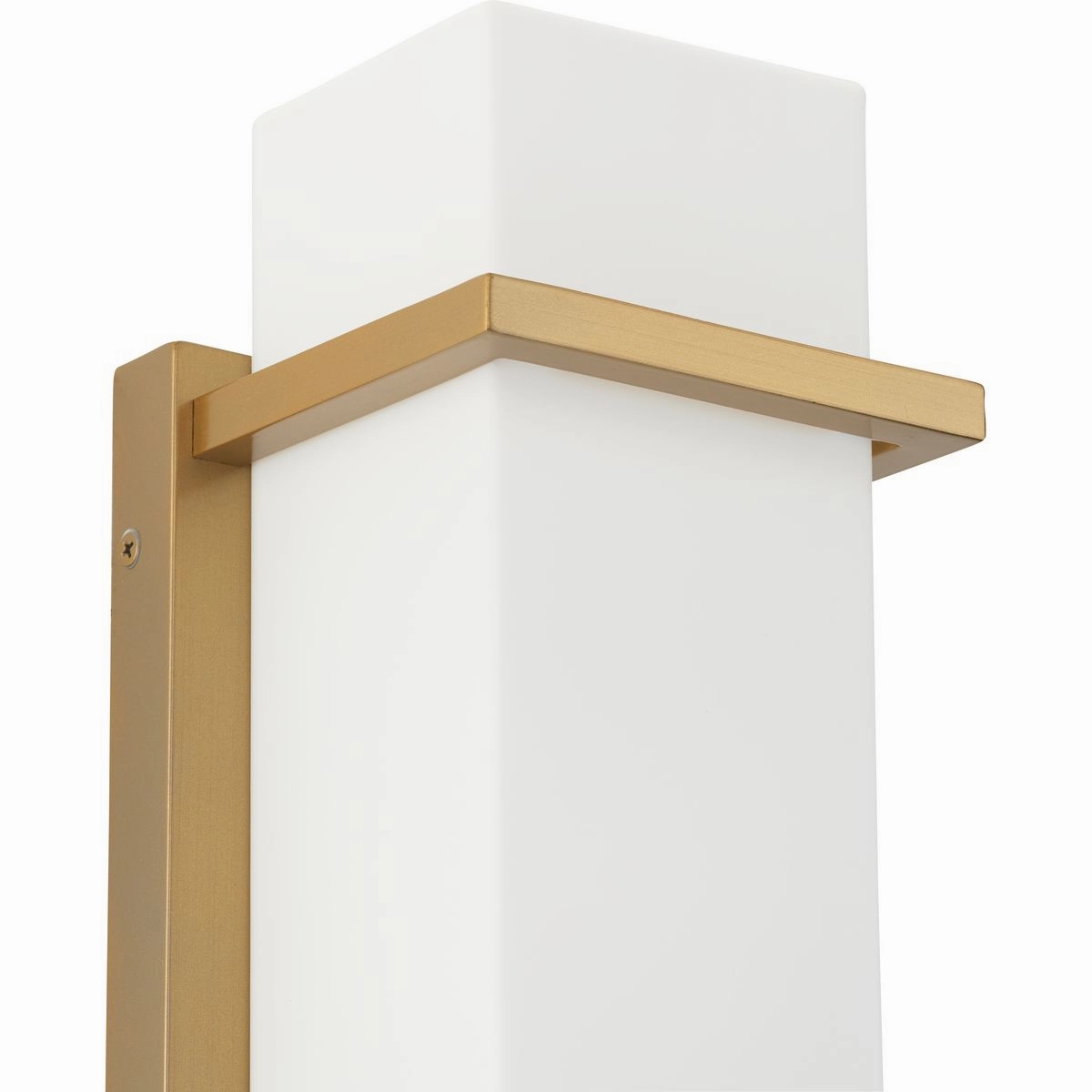 Antrim One Light Wall Lantern Soft Gold