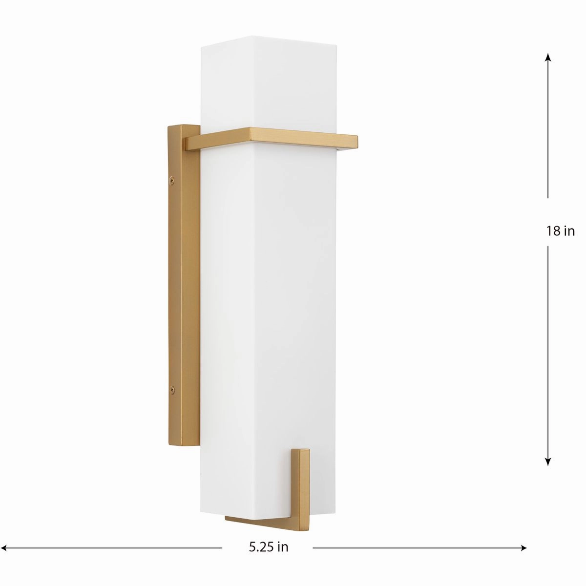 Antrim One Light Wall Lantern Soft Gold