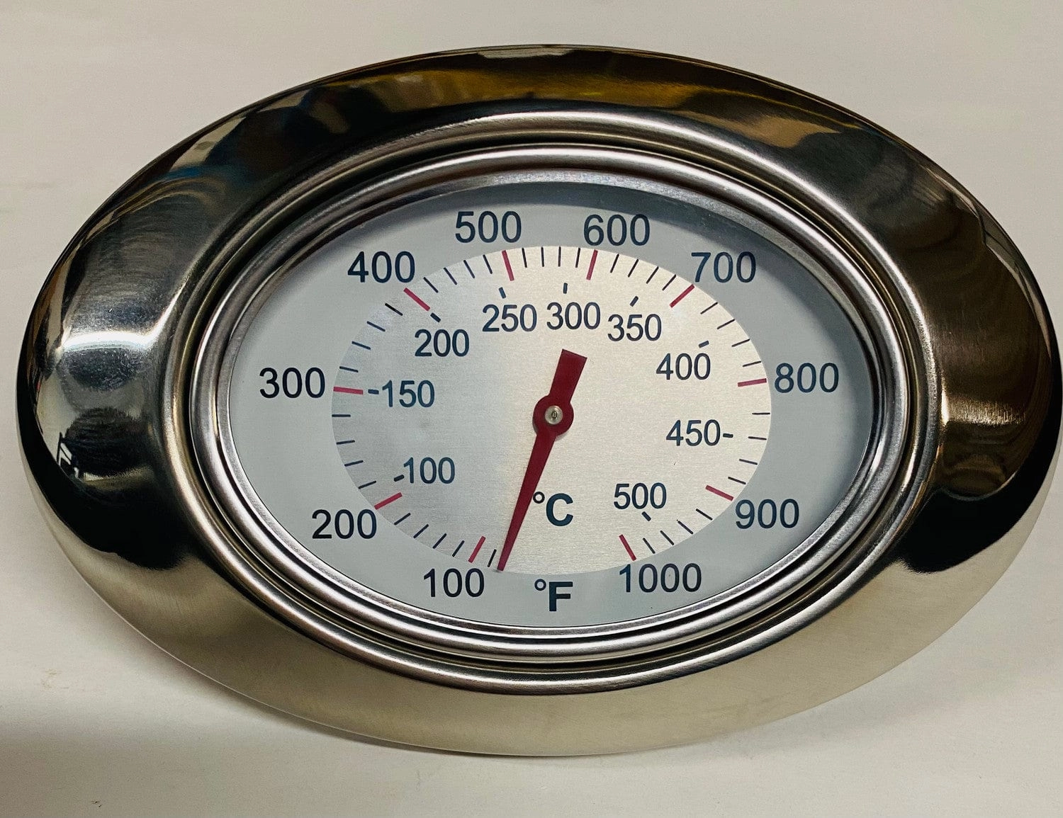 AOG American Outdoor Grill Analog Thermometer & Angled Bezel 23307Stainless steel BBQ tool set