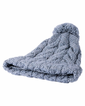 Aran Chunky Knit Bobble Hat Limited Offer Alert