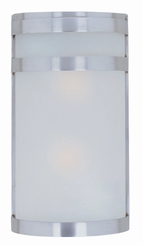 Arc Two Light Outdoor Wall Lantern Stainless SteelOutdoor wall sconces with motion sensor