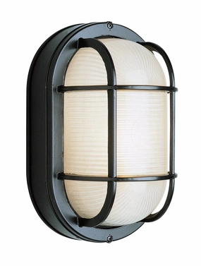 Aria One Light Bulkhead BlackOutdoor wall sconces with motion sensor