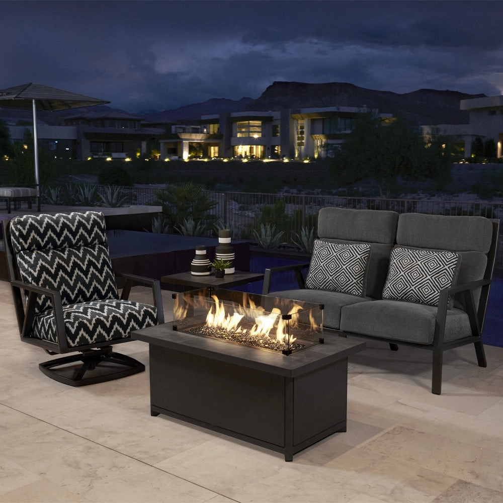 Aris Swivel Rocker Lounge Chair