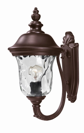 Armstrong One Light Outdoor Wall Light BronzeOutdoor wall sconces with motion sensor
