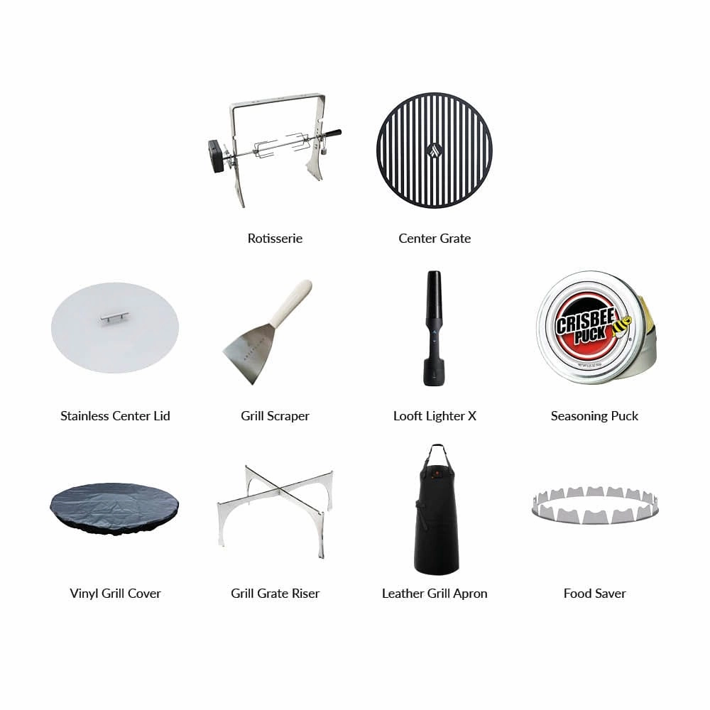 Arteflame 20 inch Compact Charcoal Grill AF20EUROHB