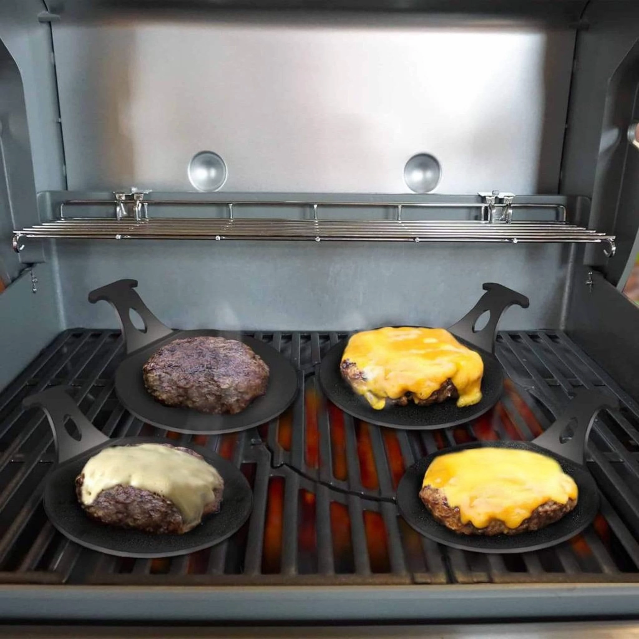 Arteflame Grill Accessory for Perfect Burgers